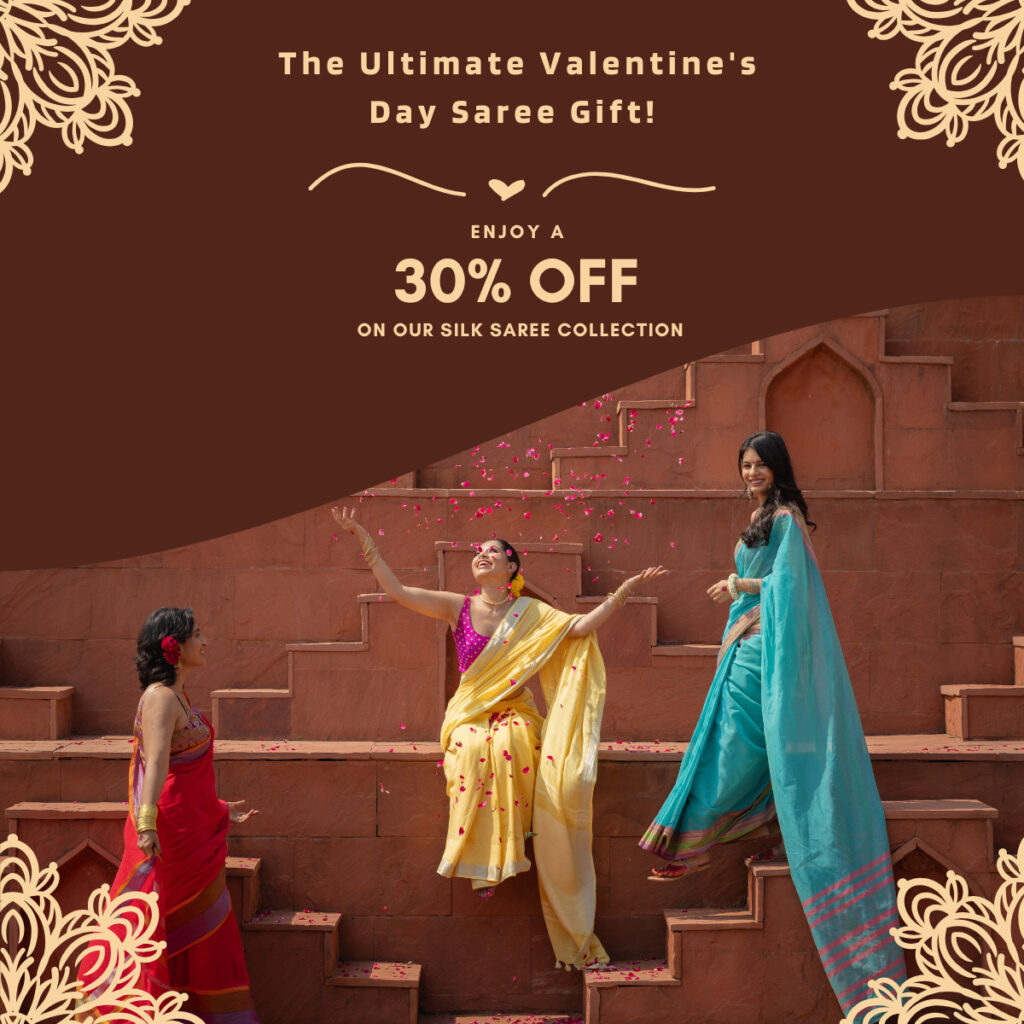 Wedding Banarasi Saree Look