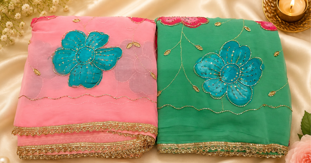 Designer Chiffon Saree